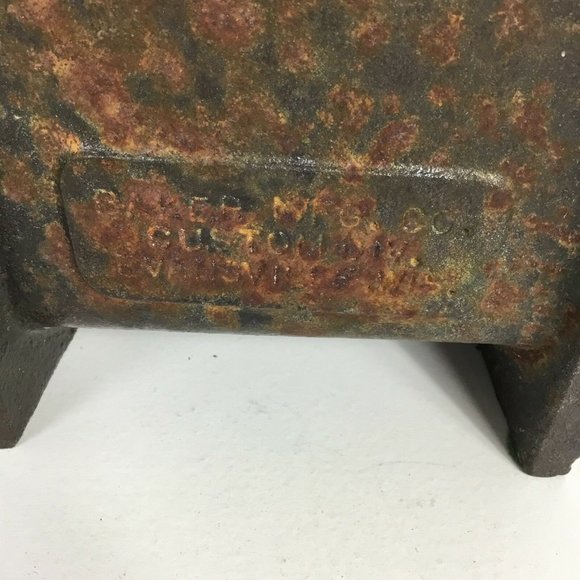 1776 bronze book end heavy door stop 1776-1976 - Picture 5 of 7